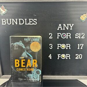 'The Bear Comes Home' Book - paperback